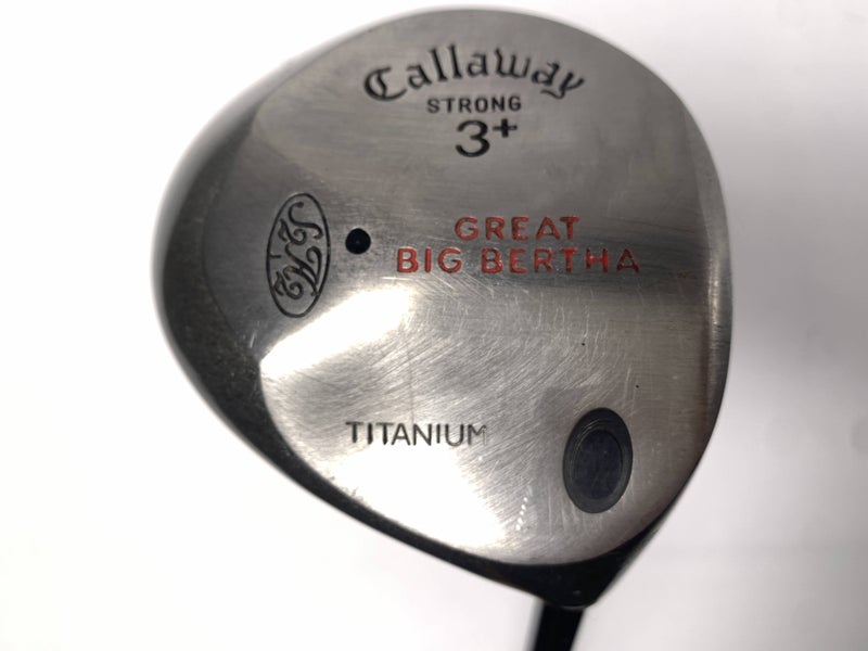 Callaway Original Great Big Bertha 3+ Fairway Wood 15* RCH 36 Firm Mens RH