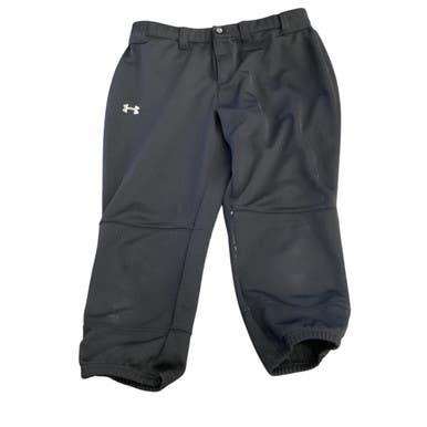 Used Under Armour SOFTBALL PANTS BB/SB Pant Womens Black MD 11760-S000081830