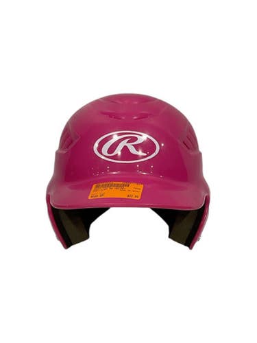 Used Rawlings BB HELMET Batting Helmet No Mask Pink SM 11847-S000029329