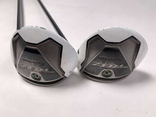 TaylorMade RocketBallz 3 & 5 Fairway Wood Set 15* 18* Matrix Ozik XCON-5 Mens RH