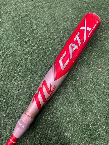 2023 Marucci CAT X Composite Bat USSSA Certified (-8) Composite 22 oz 30" (Used)