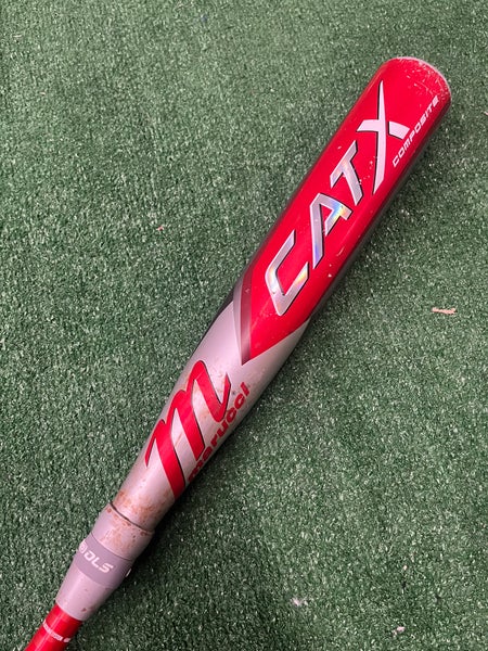 2023 Marucci CAT X Composite Bat USSSA Certified (-8) Composite 22 oz 30" (Used)