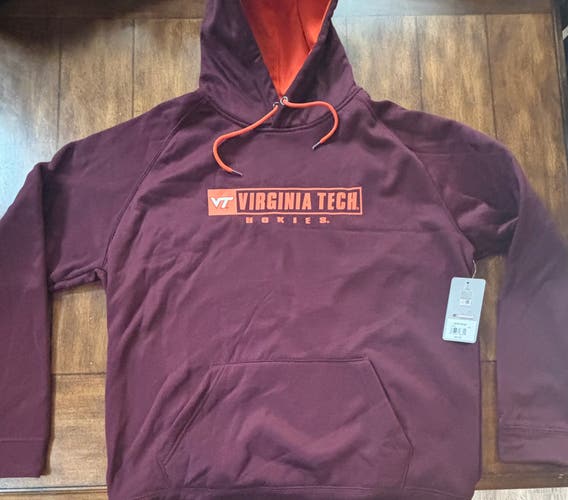 Virginia Tech University Hoodie, Colosseum Brand, NWT  ADULT XXL