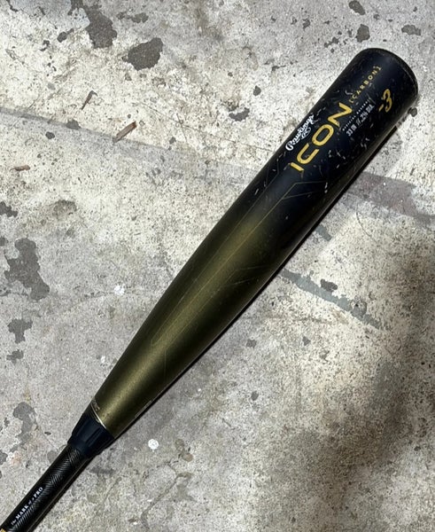 Used BBCOR Certified 2023 Rawlings Icon Composite Bat 33" (-3)