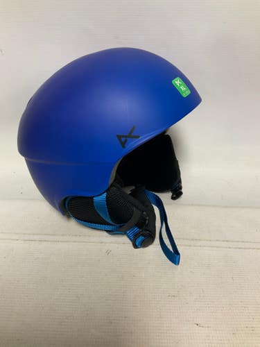 Used Anon HELO Snowsport Helmet Adult Royal Blue XL 11823-S000034142