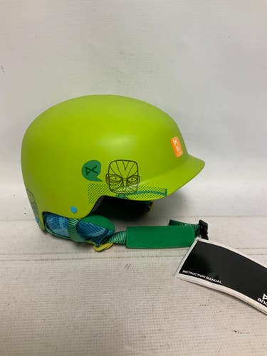 Used Anon SCOUT Snowsport Helmet Youth Kelly green XL 11823-S000034141