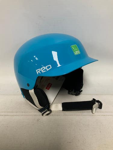 Used Red Feather DEFY Snowsport Helmet Youth Carolina Blue LG 11823-S000034137