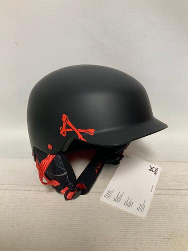 Used Anon SCOUT DAVEY JONES BLACK Snowsport Helmet Youth Black XL 11823-S000034140