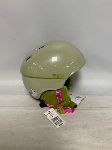 Used Red Feather HIFI Snowsport Helmet Youth Tan LG 11823-S000034138