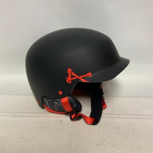 Used Anon SCOUT DAVEY JONES BLACK Snowsport Helmet Youth Black SM 11823-S000034136