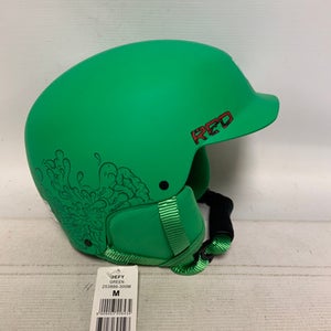 Used Red Feather DEFY Snowsport Helmet Youth Green MD 11823-S000034132
