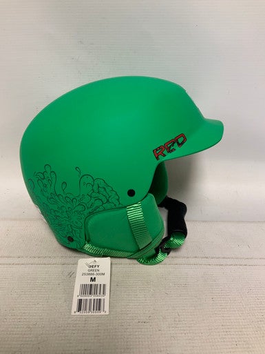 Used Red Feather DEFY Snowsport Helmet Youth Green MD 11823-S000034132