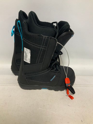 Used Burton INVADER Mens Snowboard Boots Black Senior 6 11823-S000034121