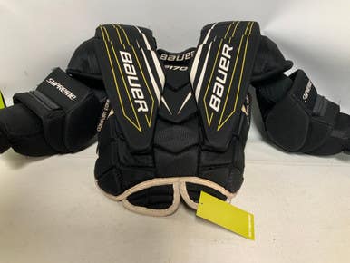 Used Bauer SUPREME S170 Junior Body Armor Black SM 11823-S000034116