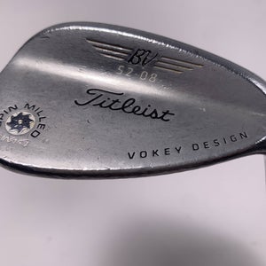 Titleist Vokey Spin Milled SM4 Chrome Gap Wedge GW 52* 8 Bounce Wedge RH
