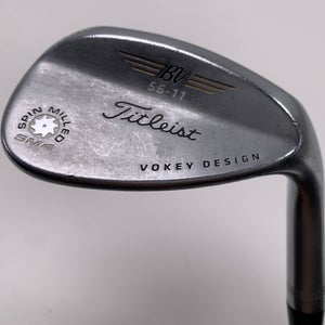 Titleist Vokey Spin Milled SM4 Chrome Sand Wedge SW 56* 11 Bounce Wedge Steel RH