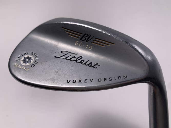 Titleist Vokey Spin Milled SM4 Chrome Lob Wedge LW 60* 10 Bounce Wedge RH