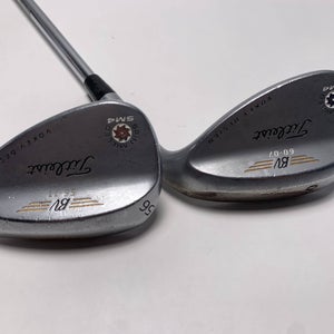Titleist Vokey Spin Milled SM4 Chrome Wedge Set 56* 11 | 60* 7 Wedge  RH