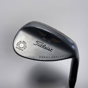 Titleist Vokey Spin Milled SM4 Chrome Lob Wedge LW 60* 10 Wedge Steel Mens RH