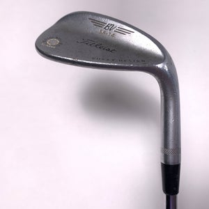Titleist Vokey Spin Milled SM4 Chrome Sand Wedge SW 56* 14 Wedge Steel Mens RH