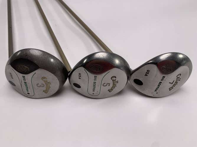 Callaway S2H2 Wood Set 3 5 7 | 15* 18* 21* Ladies Gems Ladies Graphite Womens RH