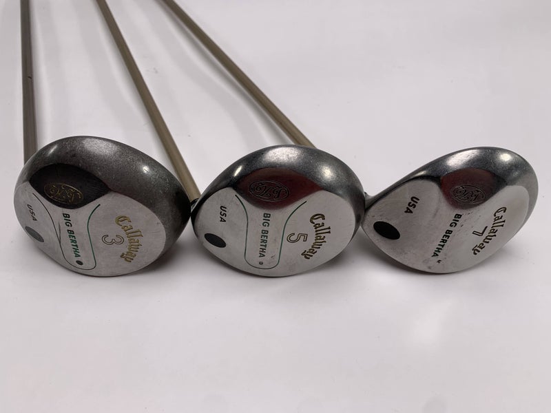 Callaway S2H2 Wood Set 3 5 7 | 15* 18* 21* Ladies Gems Ladies Graphite Womens RH