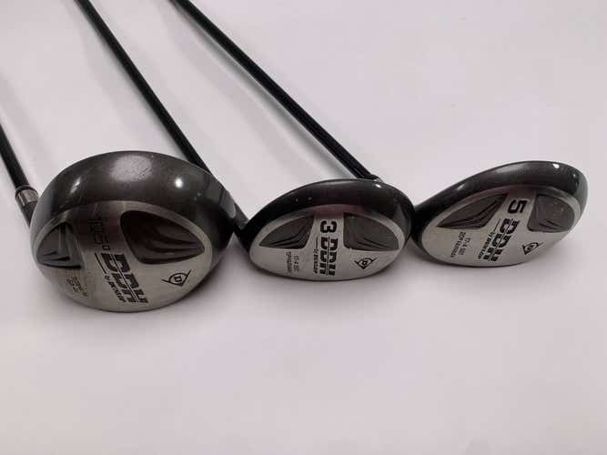 Dunlop DDH Wood Set 3 5 | 10.5* 15* 18* Graman Regular Graphite Mens RH