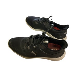 Used Puma Mens Golf Shoes Black Senior 11.5 11859-S000025260