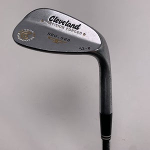Cleveland 588 Satin 2012 Gap Wedge GW 52* 8 Bounce True Temper Tour Concept RH