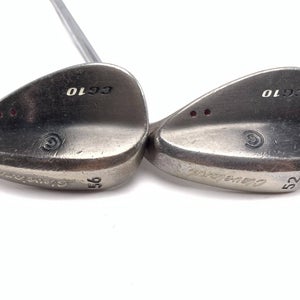 Cleveland CG10 Black Pearl Wedge Set 52* 56* True Temper Dynamic Gold Mens RH