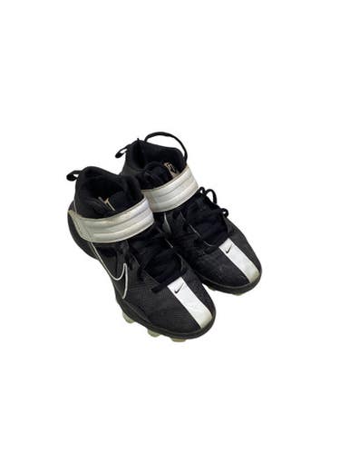 Used Nike TROUT BB CLEATS BB/SB Cleats Black Junior 04.5 11347-S000255139
