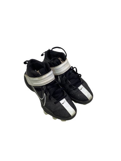 Used Nike TROUT  BB CLEATS BB/SB Cleats Black Junior 04.5 11347-S000255139