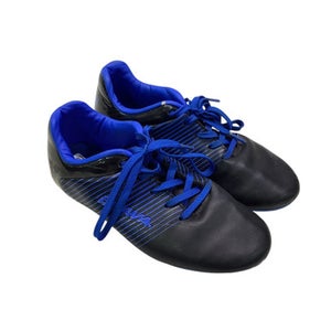 Used Brava Soccer Cleats Black And Royal Blue Junior 03.5 11347-S000255080