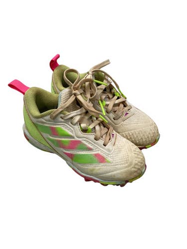 Used Adidas ADIDAS SB CLEATS BB/SB Cleats White Youth 12.0 11347-S000255051