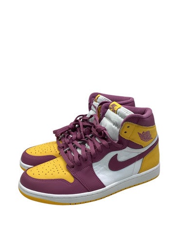 Used Jordan 1 High Brotherhood Purple And Gold Senior 11 11347-S000255042