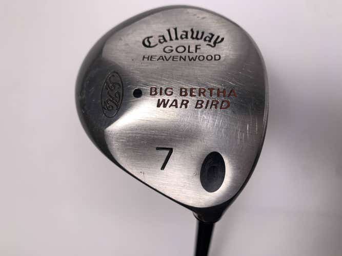 Callaway Big Bertha Warbird 7 Fairway Wood 21* RCH 96 Regular Graphite Mens RH