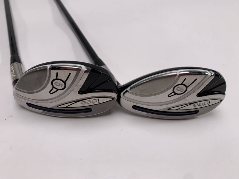 Adams Idea Womens 2014 5 & 6 Hybrid Set 25* 28* Idea UltraLite 50g Ladies RH