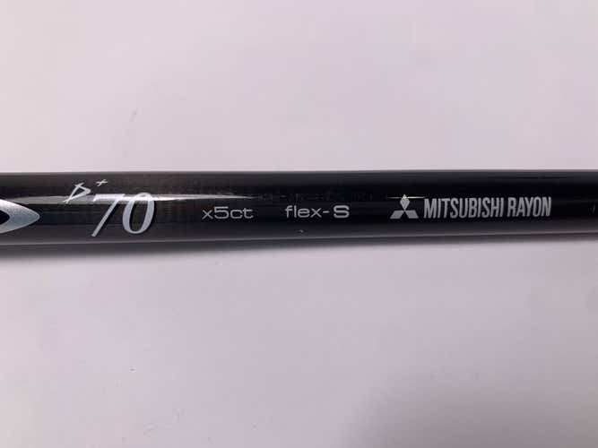 Mitsubishi Rayon Diamana D+70x5ct 70g Stiff Graphite Driver Shaft 44"-Titleist