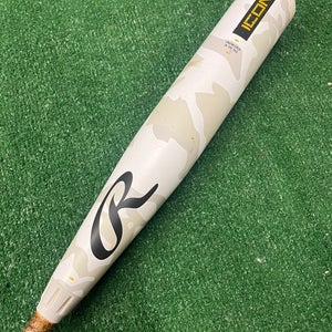 2025 Rawlings Icon Composite Bat USSSA Certified (-8) Composite 22 oz 30" (Used)