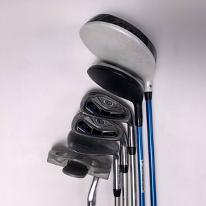 US Kids TS V10 Club Set Driver 3W 8 PW SW Putter TS 54 Youth Graphite Mens RH