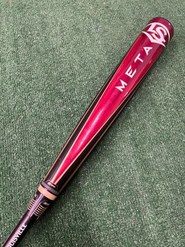 2025 Louisville Slugger Meta Composite Bat BBCOR Certified (-3) Composite 30 oz 33" (Used)