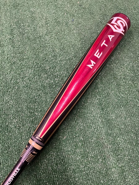 2025 Louisville Slugger Meta Composite Bat BBCOR Certified (-3) Composite 30 oz 33" (Used)
