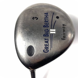 Callaway Great Big Bertha II 3 Fairway Wood 15* GBB System 60 Mens LH
