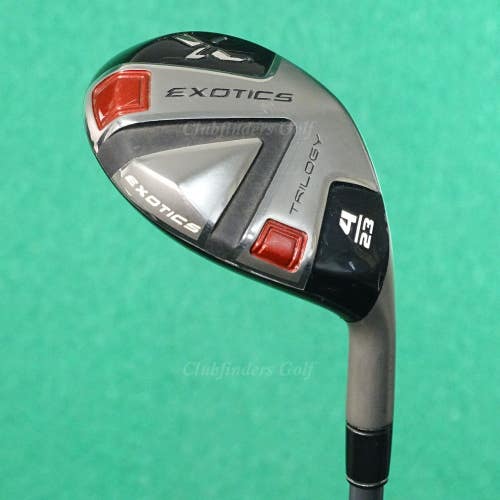 Lady Tour Edge Exotics Trilogy 23 Hybrid 4 Iron Tour AD 50 52g Graphite Ladies