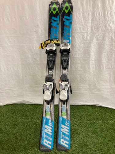 Volkl RTM Jr 110 cm All Mountain Skis With Bindings (Used)