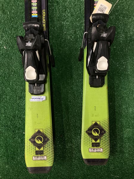 Salomon Max Jr 120cm Skis + ETK5 Bindings | SidelineSwap | Buy and