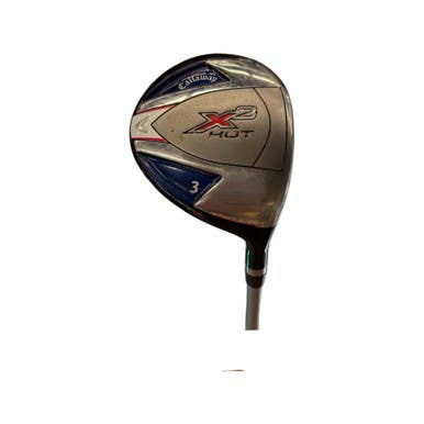 Used Callaway X2 HOT Mens Fairway Wood RH 3 Wood 10299-S000300545