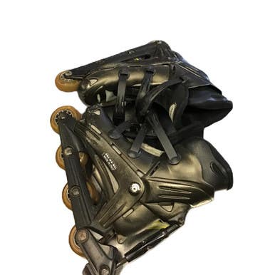 Used Rollerblade VITABLADE PKWY Senior Rec Fitness Skates Black Senior 7.5 11730-S000067154