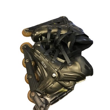 Used Rollerblade VITABLADE PKWY Senior Rec Fitness Skates Black Senior 7.5 11730-S000067154