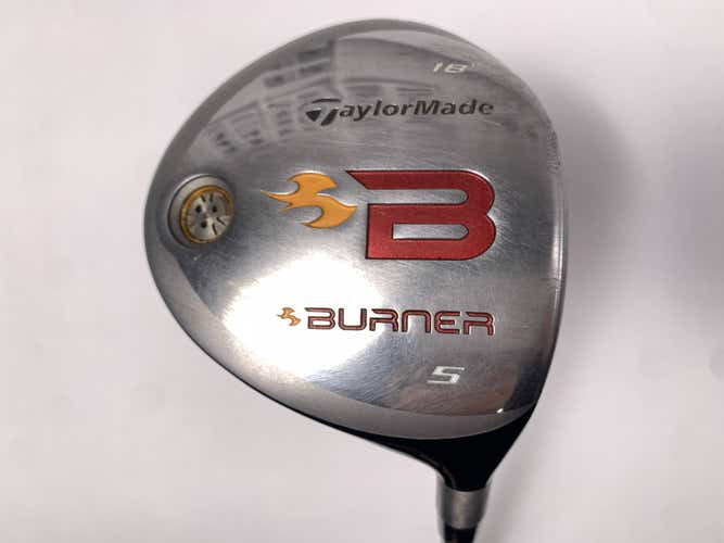 TaylorMade Burner 2008 5 Fairway Wood 18* REAX 49g Regular Graphite Mens RH